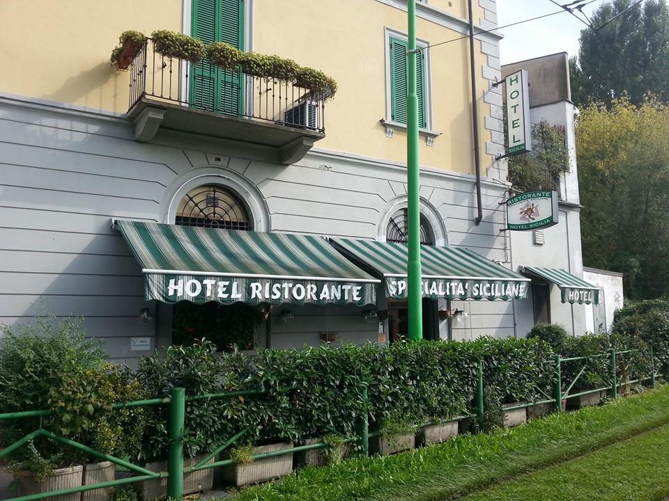 Hotel Sicilia Mailand Exterior foto